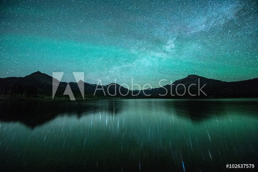 Picture of milkyway reflection